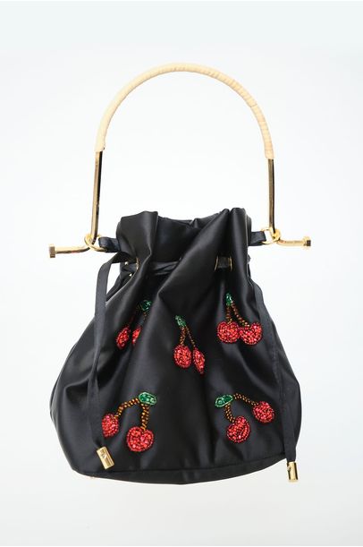 Bolsa Bel Cetim Waiwai - PRETO