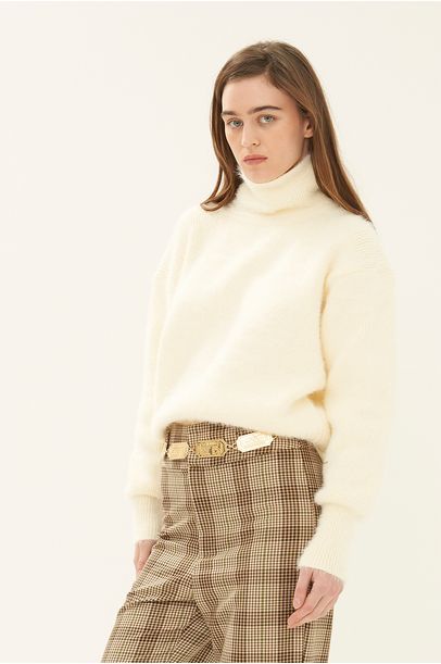 Pull Tricot Basic Rule Norah Jour Et Nuit - OFF WHITE