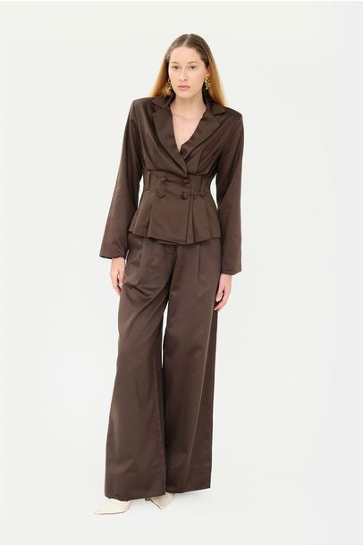 Blazer Bambola Aseer - MARROM