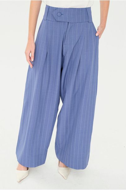 Calça Pantacourt Luce Aseer - AZUL