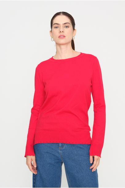 Blusa Amor Perfeito Vermelho Tata - VERMELHO