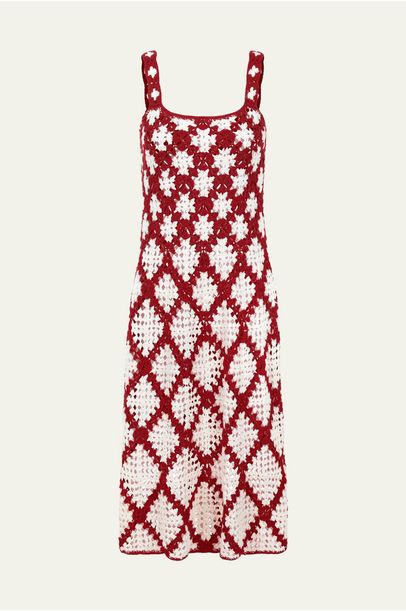 Vestido Positano Fandom - Vermelho