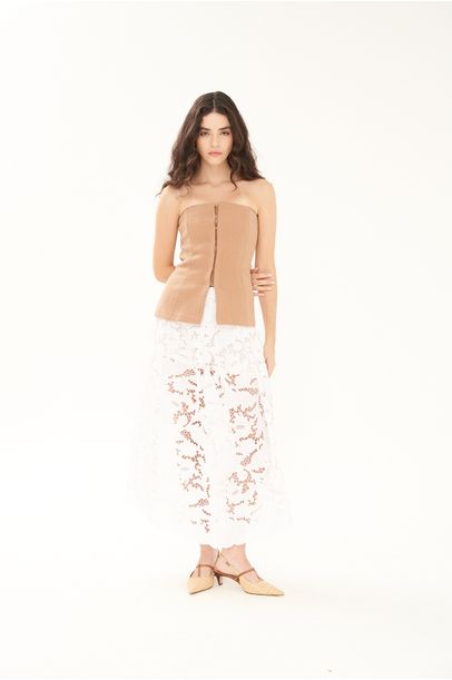 Saia De Renda Le Shay - Branco