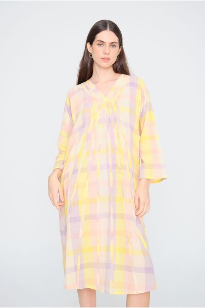 Vestido Cambuca Ethne - AMARELO