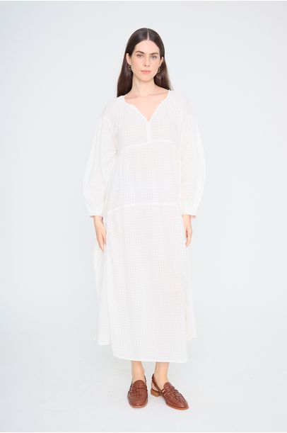 Vestido Malva Ethne - BRANCO