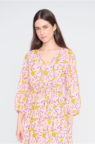 Vestido Poppy  Ethne - ROSA