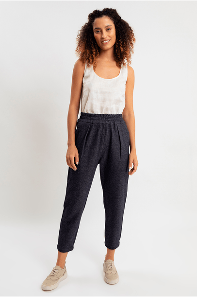 Calça Moletom Estocolmo Cabana - Cinza