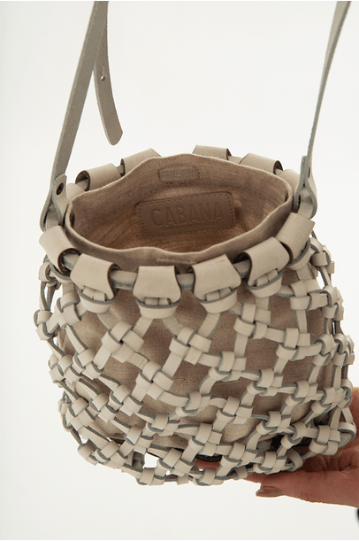 Bolsa Gaia Off White Cabana - OffWhite