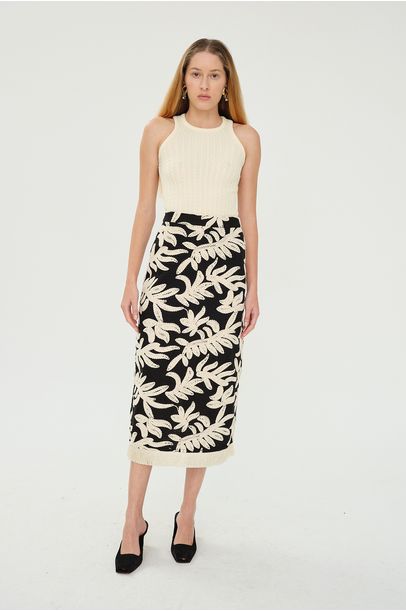 Regata Tricot Tranças Coven - OFF WHITE