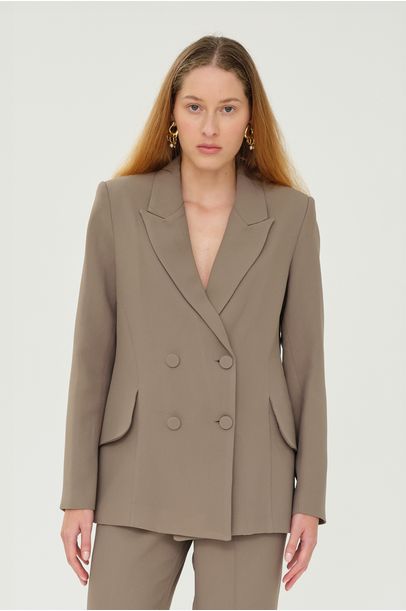 Blazer Cris Aleha - CINZA