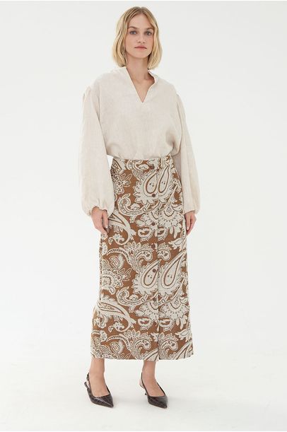 Camisa Grace Linnen - NATURAL