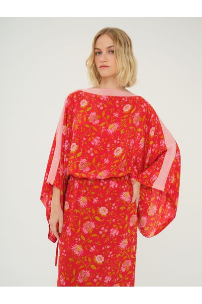 Vestido Petunia Ethne - VERMELHO