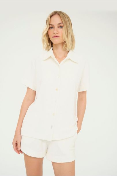 Camisa Terry All Most Vintage + Lauf - OFF WHITE