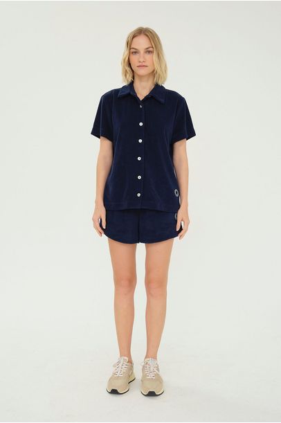 Camisa Terry All Most Vintage + Lauf - MARINHO