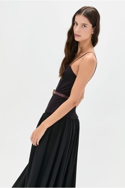 Vestido Dolores Cris Barros - Preto