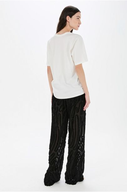 Top Hanoi Cris Barros - Off White/Preto