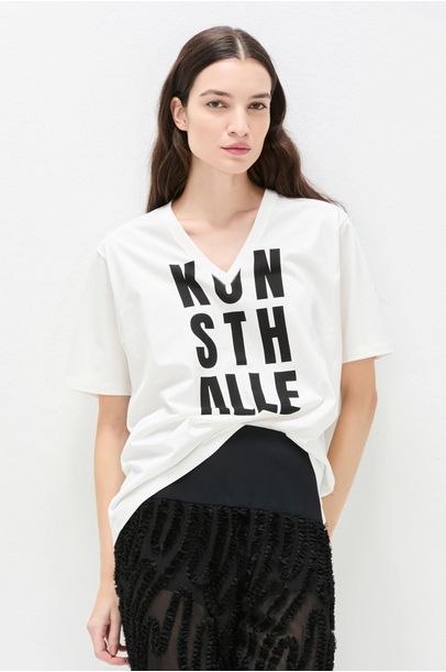 Top Hanoi Cris Barros - Off White/Preto