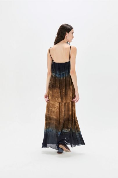 Vestido Virginia Cris Barros - Meditacao Corten