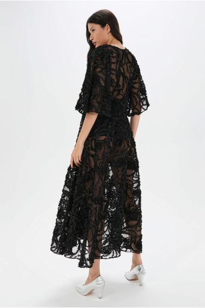 Vestido Magnolia Cris Barros - Deserto