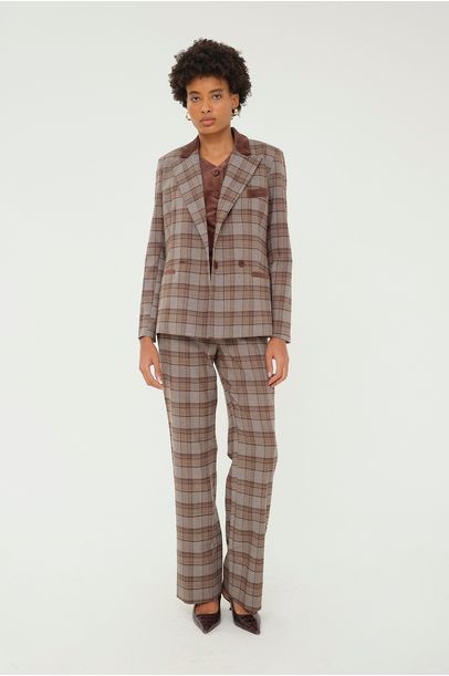 Blazer Check Clemence - XADREZ