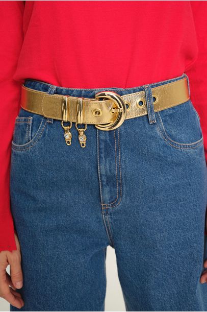 Cinto Catena Framed - DOURADO
