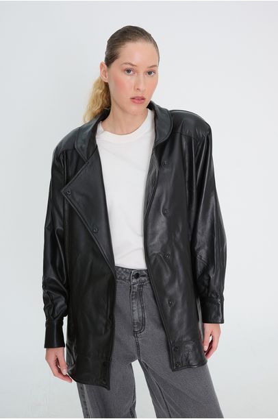 Jaqueta Deri Framed - PRETO