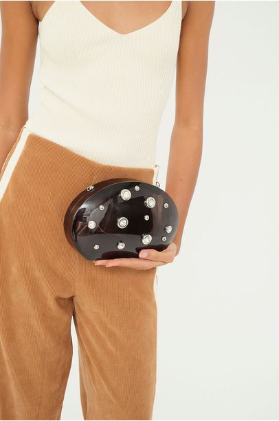 Bolsa Egocentric Glam Estilé - MARROM