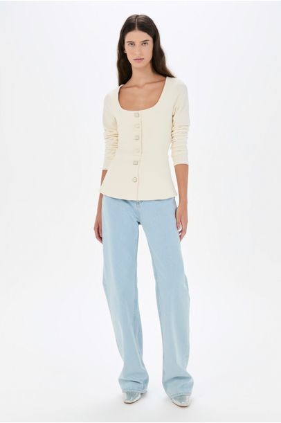 Top Nairobi Cris Barros - Off White