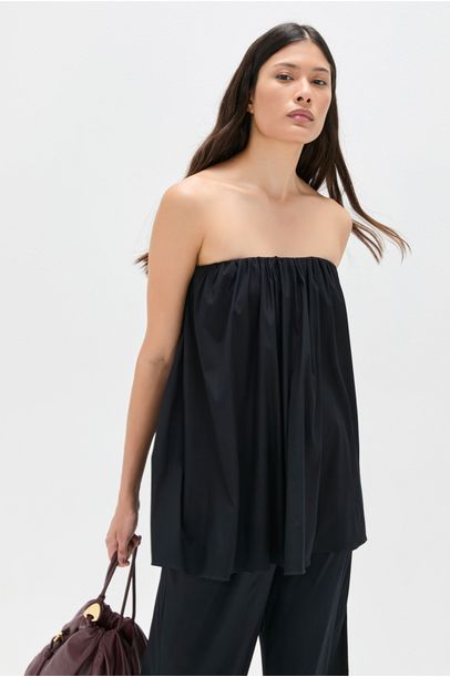 Top Leda Cris Barros - Preto