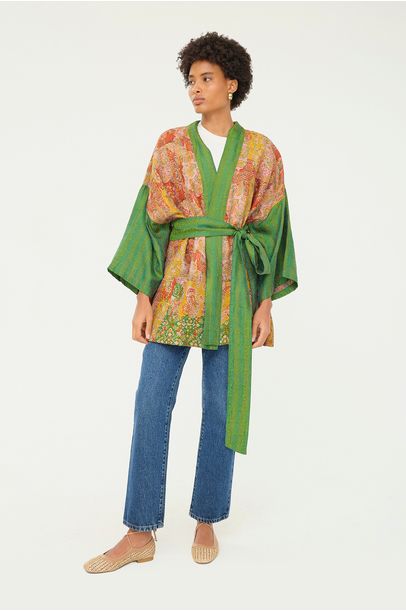 Kimono Kantha Ethne - FLORAL