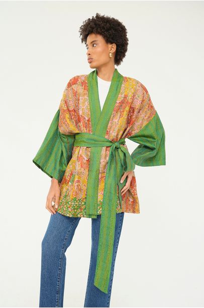 Kimono Kantha Ethne - FLORAL