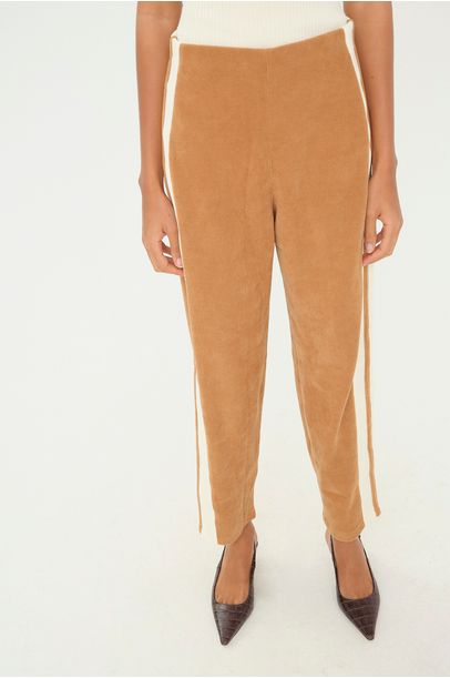 Calça Reta Clarice Aleha - MARROM