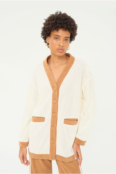 Cardigan Marcela Aleha - OFF WHITE