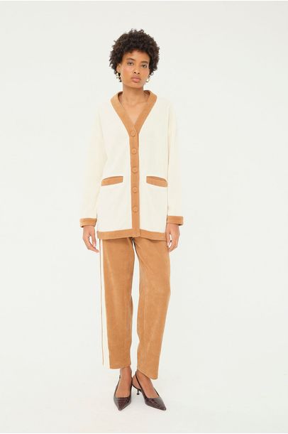 Cardigan Marcela Aleha - OFF WHITE
