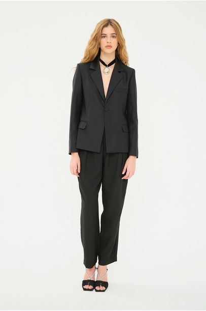 Blazer Alfaiataria Rsvp + Laura Kubrusly - PRETO