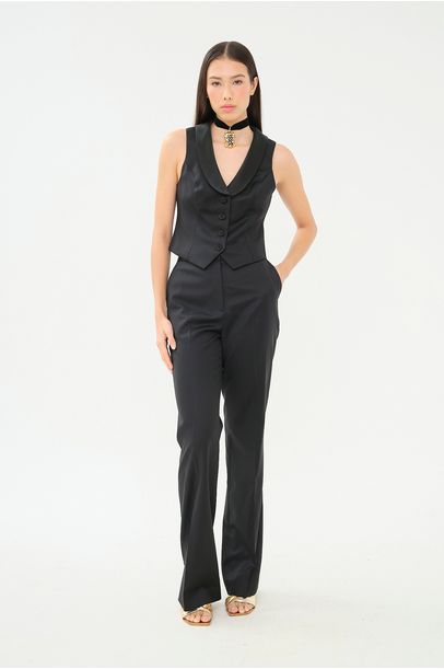Calca Alfaiataria Rsvp + Laura Kubrusly - PRETO