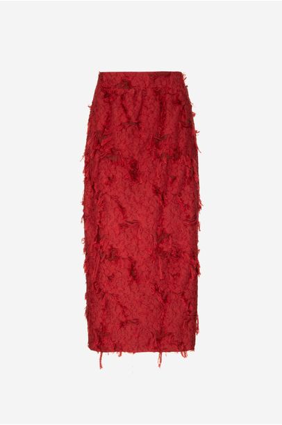 Saia Ficus Cris Barros - Rouge