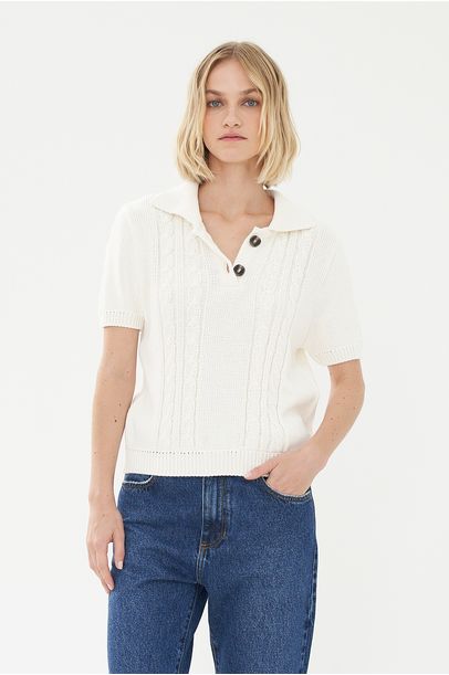 Polo Art Deco All Most Vintage - OFF WHITE
