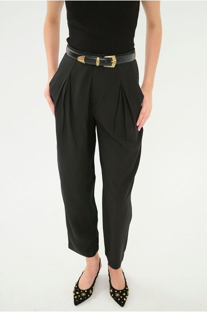 Calça Cigarrete Lily Aleha - PRETO