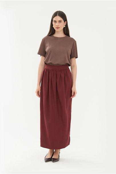 Saia Midi Lafinie Framed - VINHO