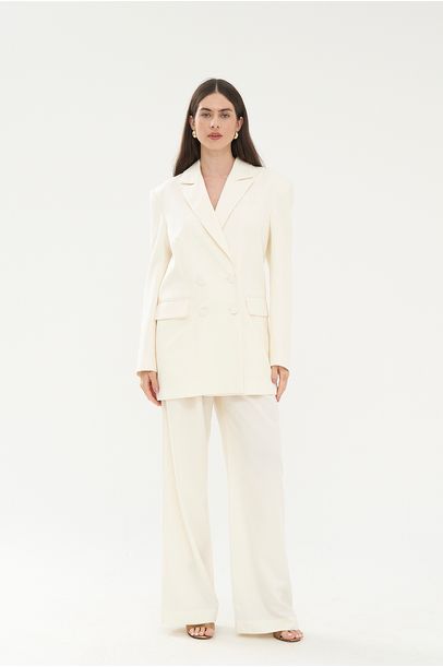 Blazer Largana Framed - OFF WHITE