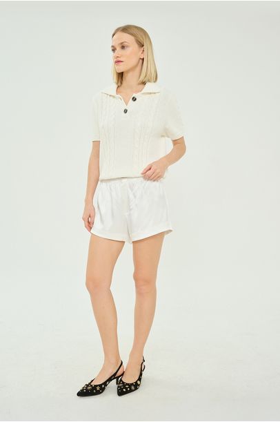 Shorts Boxer Crafts All Most Vintage + Helena Barbero - OFF WHITE