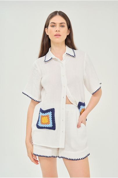 Shorts Gaze Missinclof - OFF WHITE
