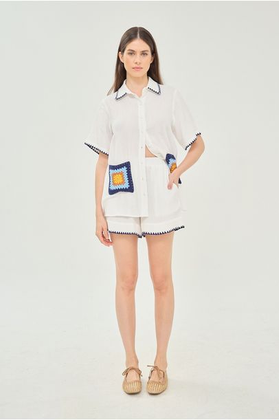 Shorts Gaze Missinclof - OFF WHITE