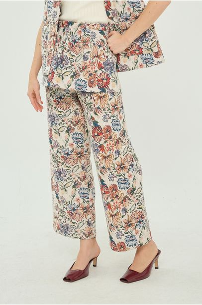 Calça Tapeçaria Missinclof - MULTICOLORIDO