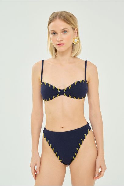 Conjunto Biquini Helena Anette August Swim - MARINHO