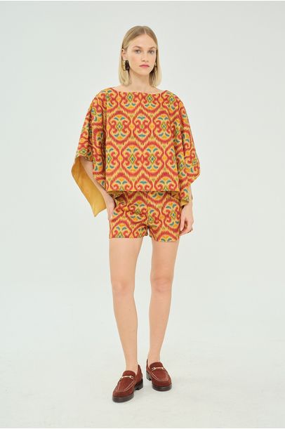 Shorts Gabi Shop Era - LARANJA