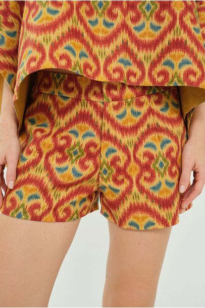 Shorts Gabi Shop Era - LARANJA