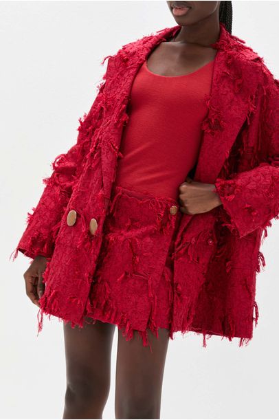 Saia Lili Cris Barros - Rouge