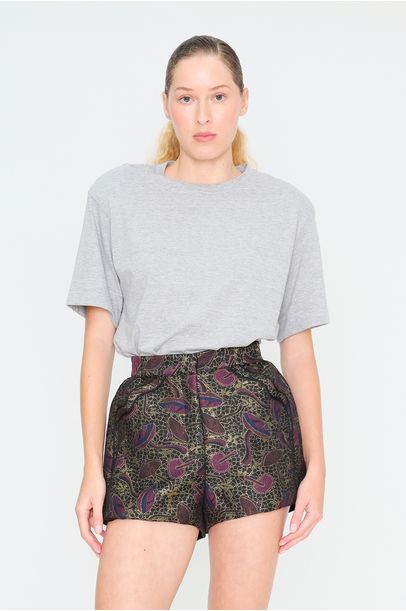 Shorts Cogumelos Framed + Nathalie Edenburg - MULTICOLORIDO